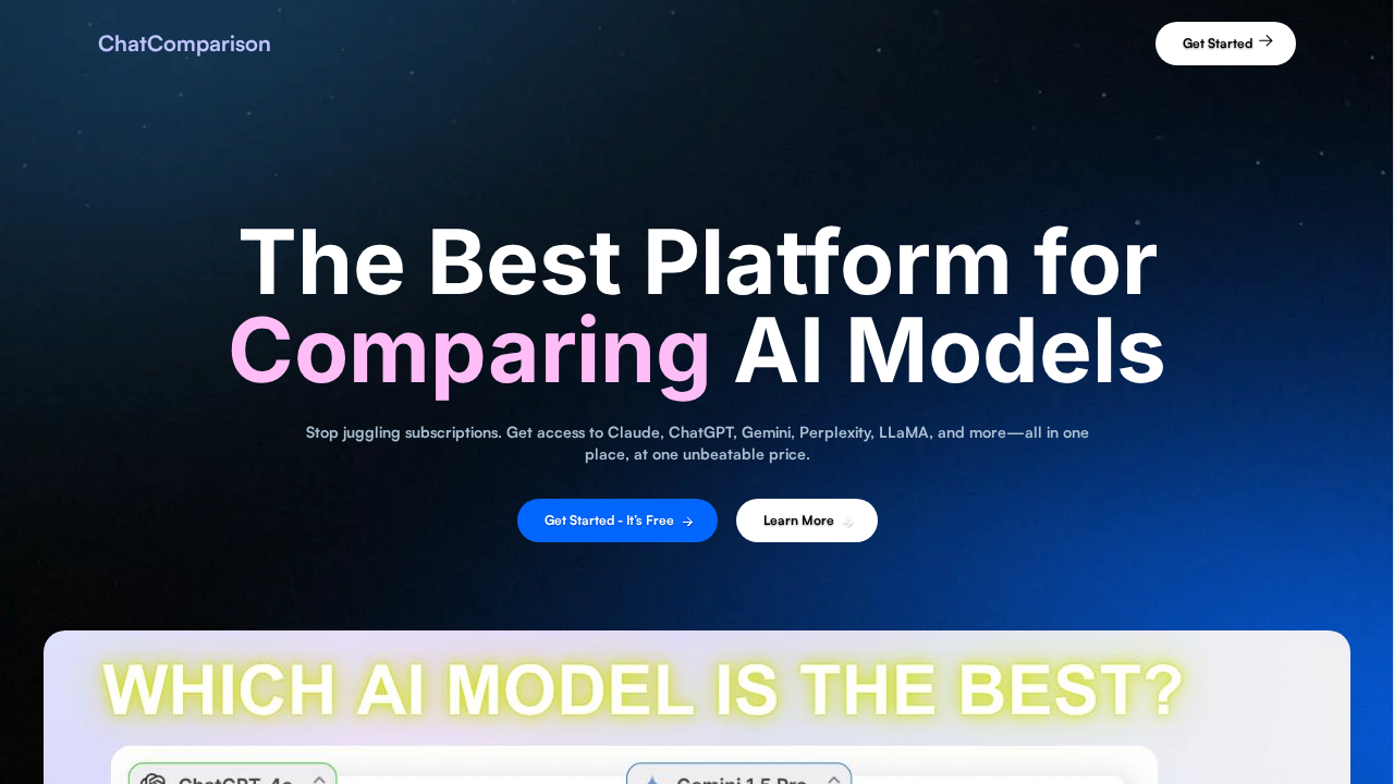 ChatComparison.ai screenshot
