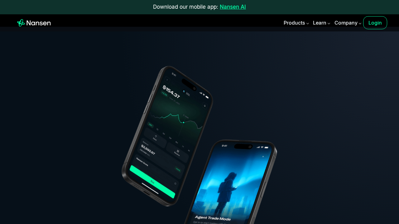 nansen.ai screenshot