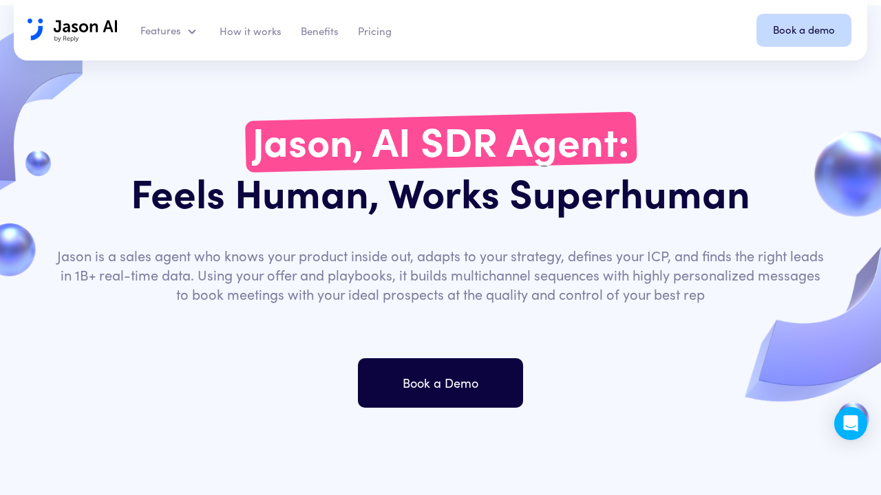 Jason AI SDR Agent screenshot