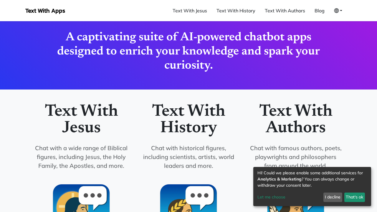 textwith.me screenshot
