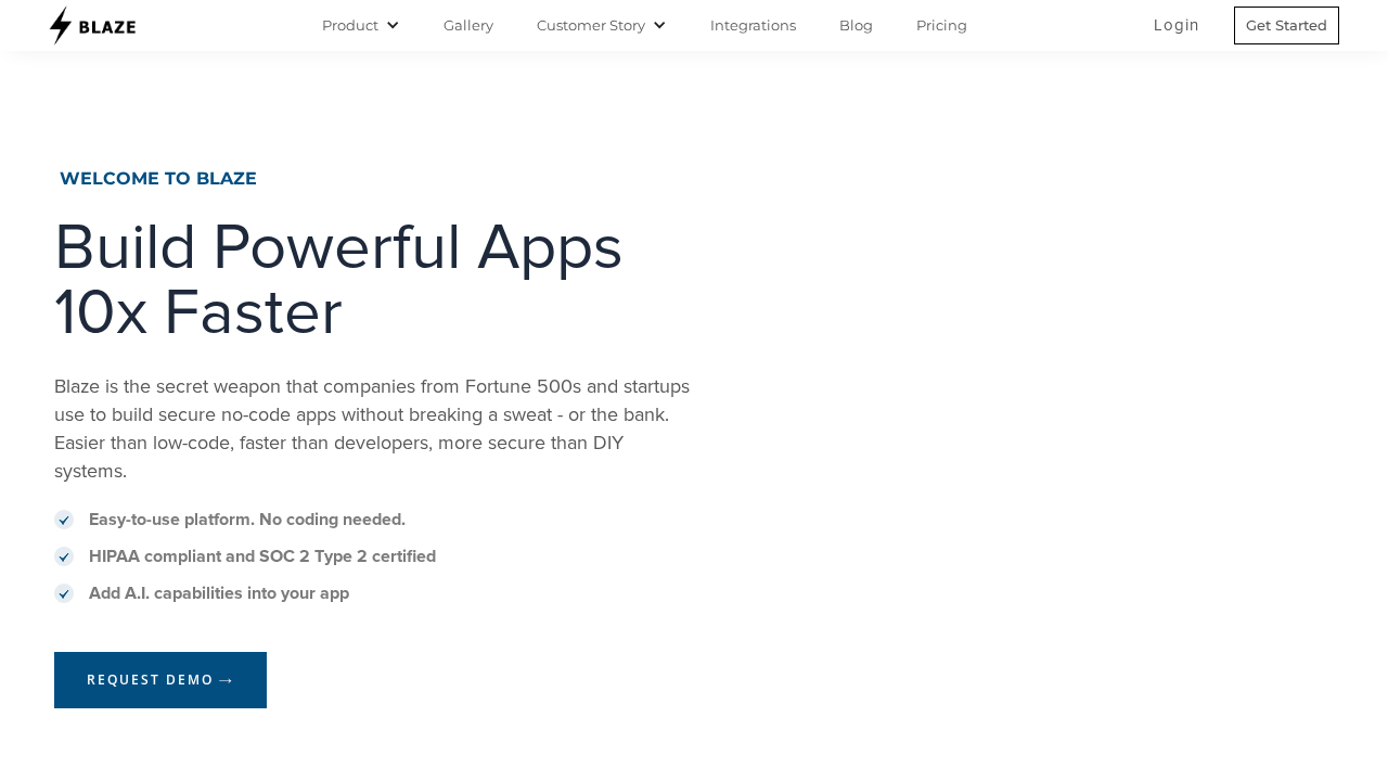 Blaze.tech screenshot