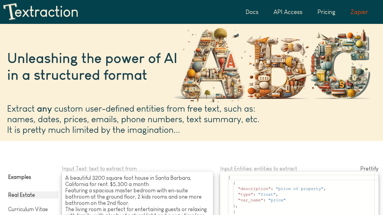 textraction.ai screenshot