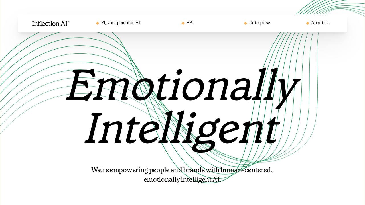 Inflection AI screenshot