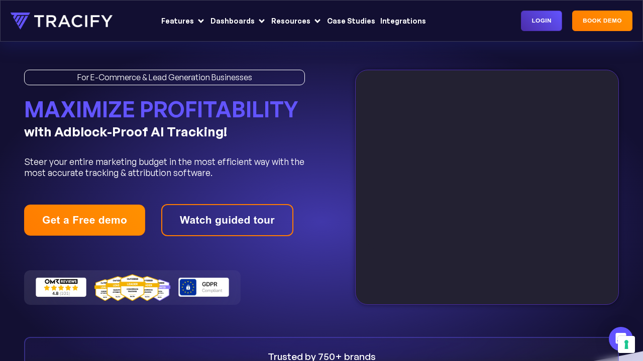 Tracify.ai screenshot