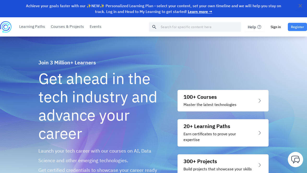 cognitiveclass.ai screenshot