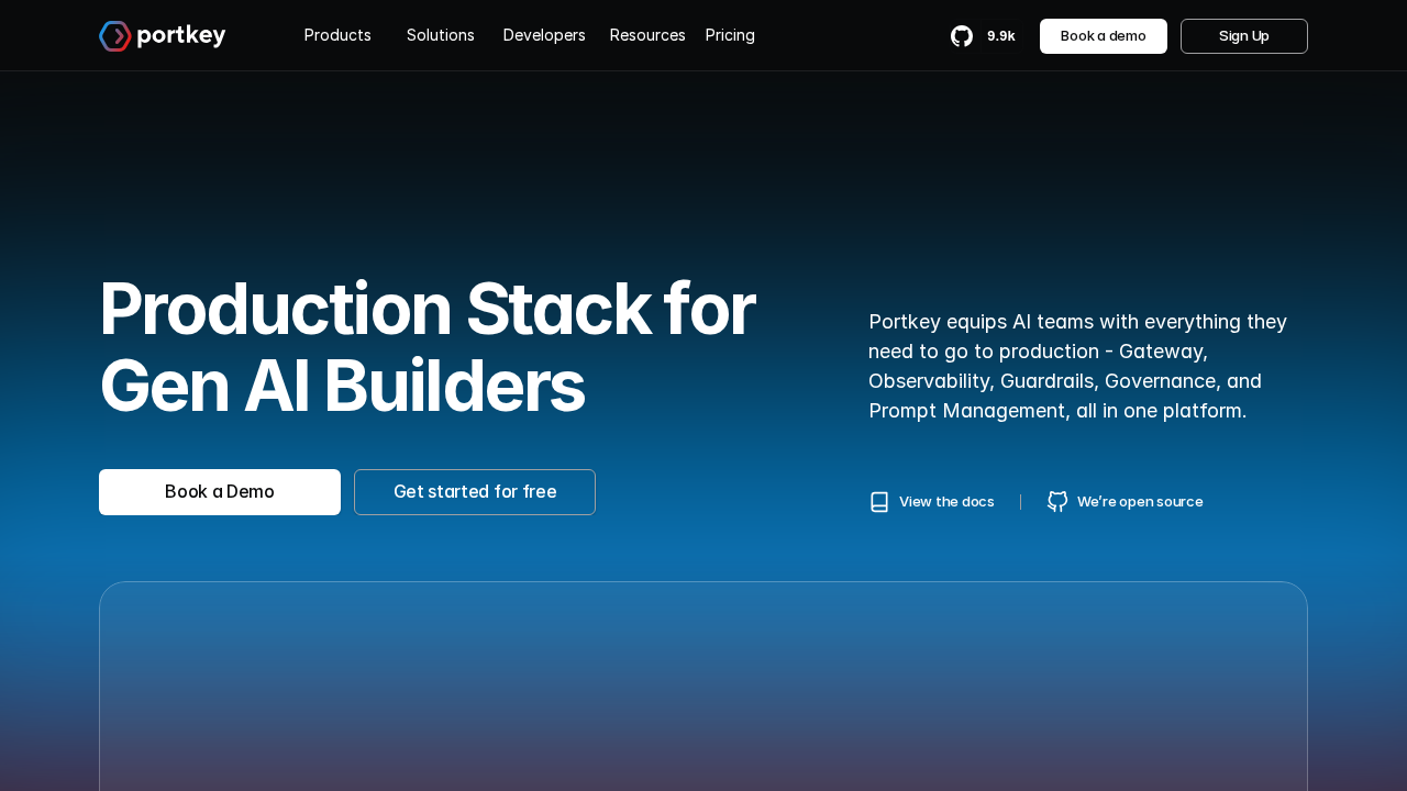 Portkey.ai screenshot