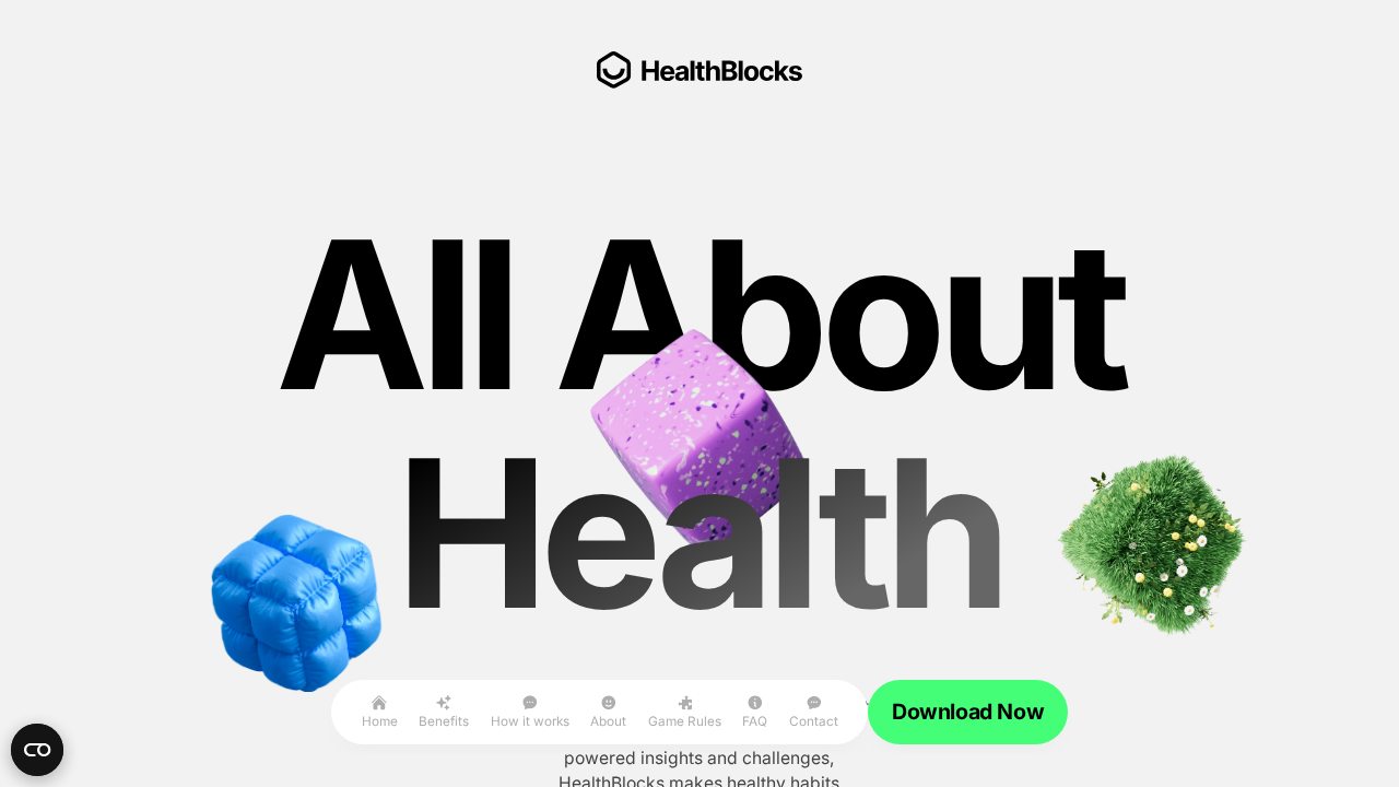 HealthBlocks.ai screenshot