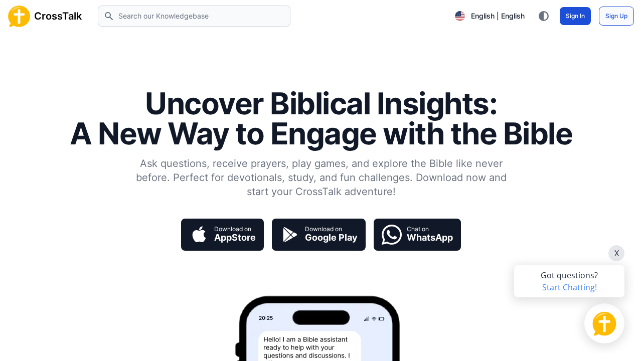 CrossTalk screenshot