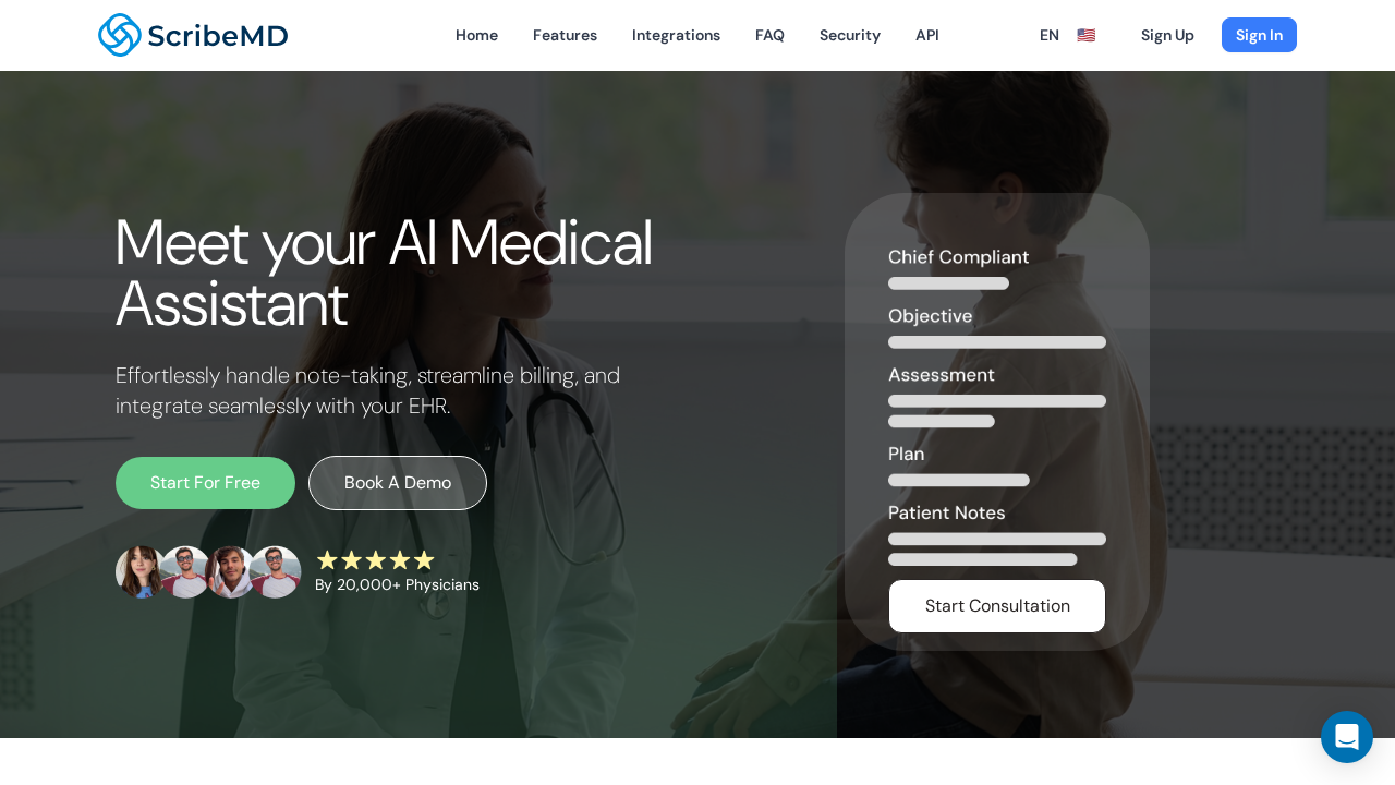 ScribeMD.ai screenshot