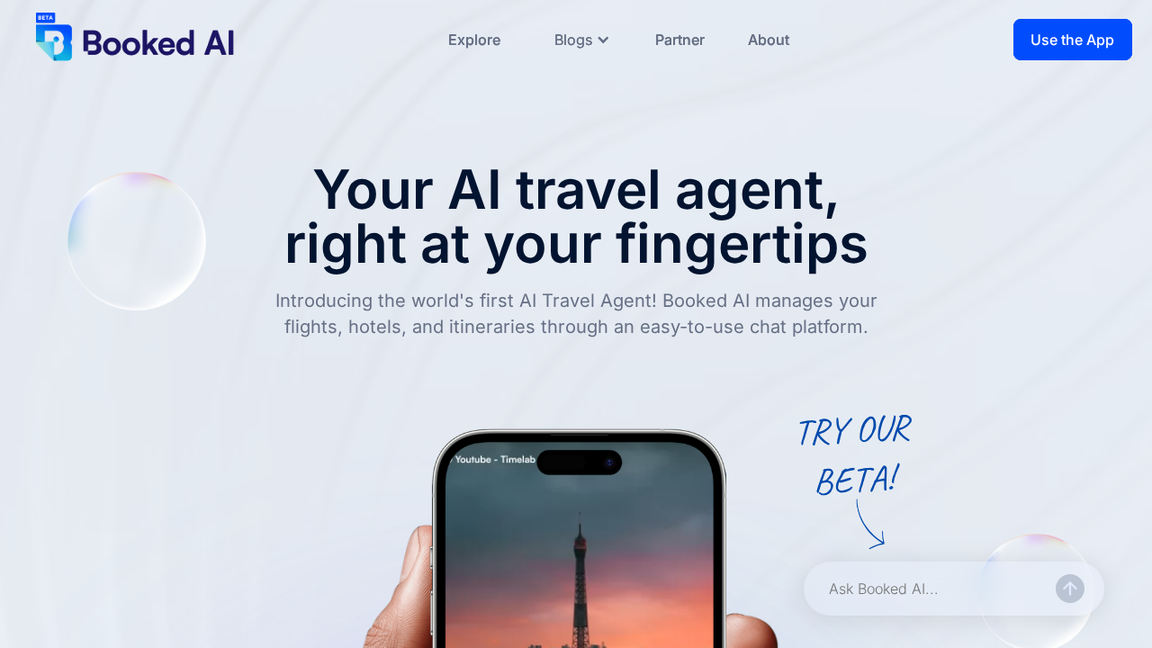 Booked.ai screenshot