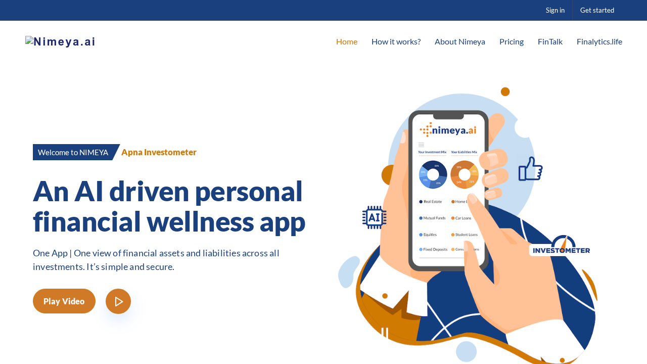 Nimeya.ai screenshot