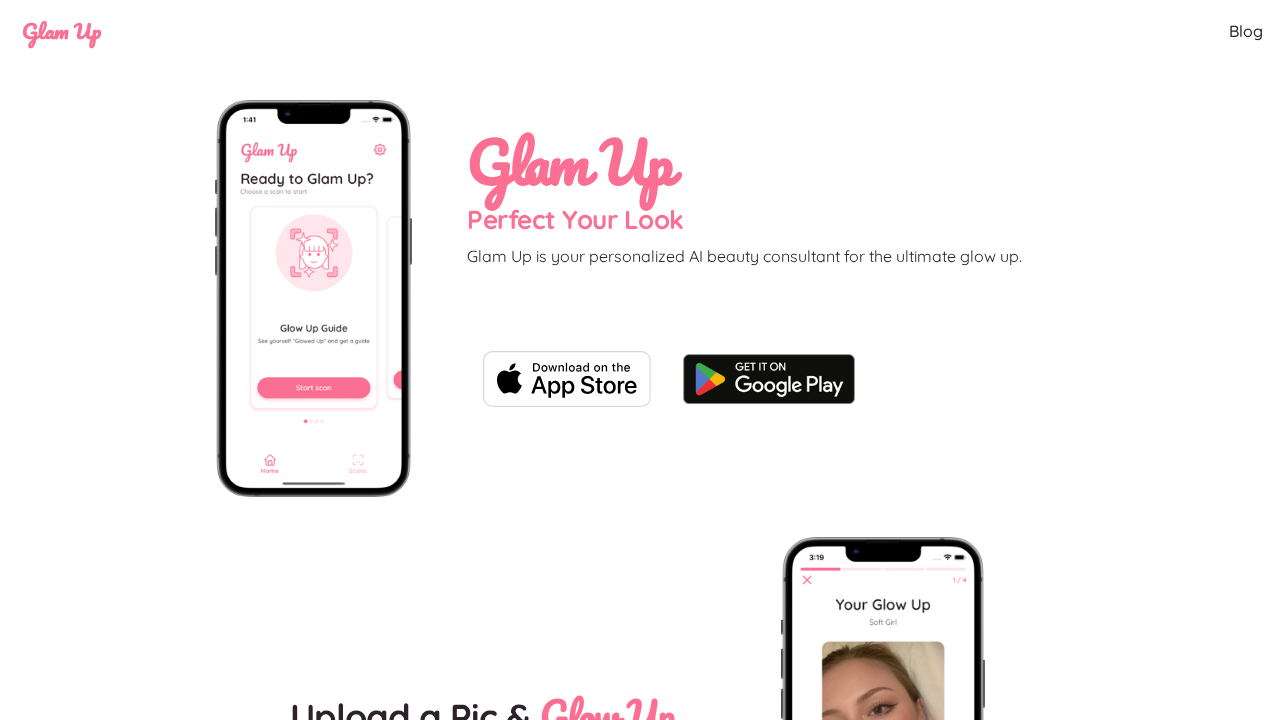 GlamUp AI screenshot