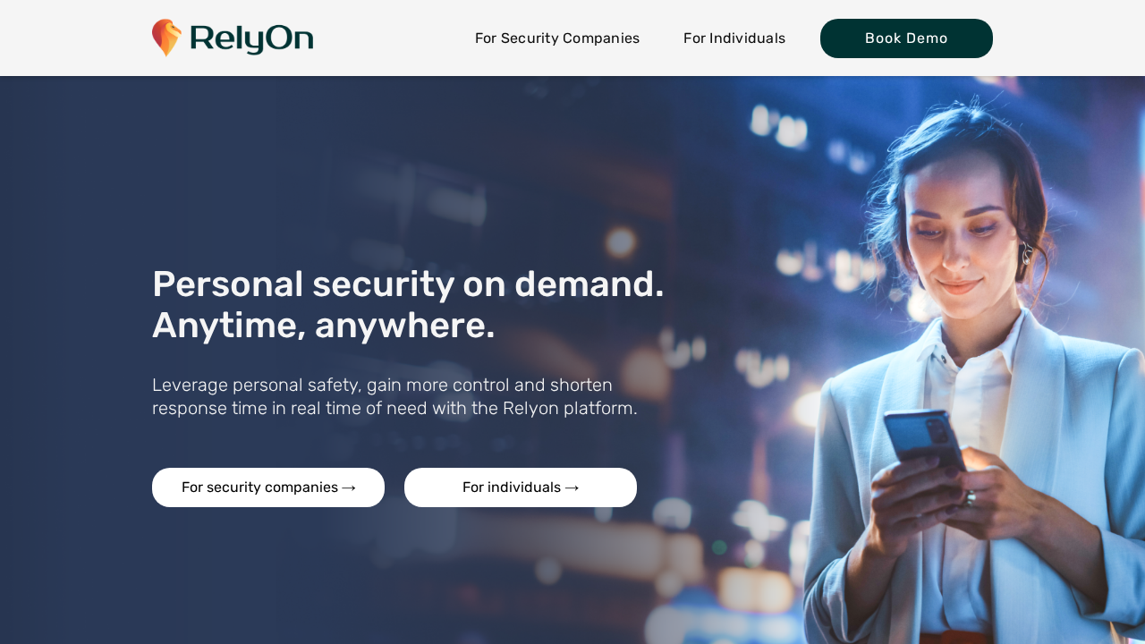 Relyon.ai screenshot