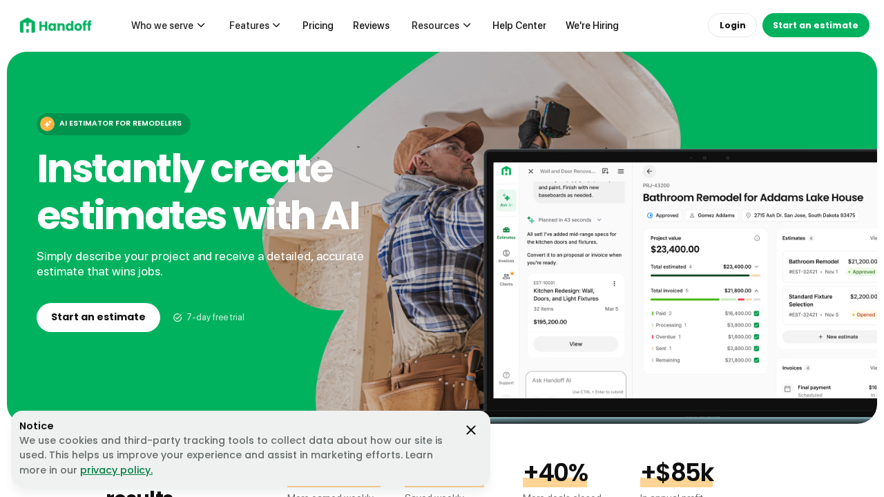 Handoff.ai screenshot