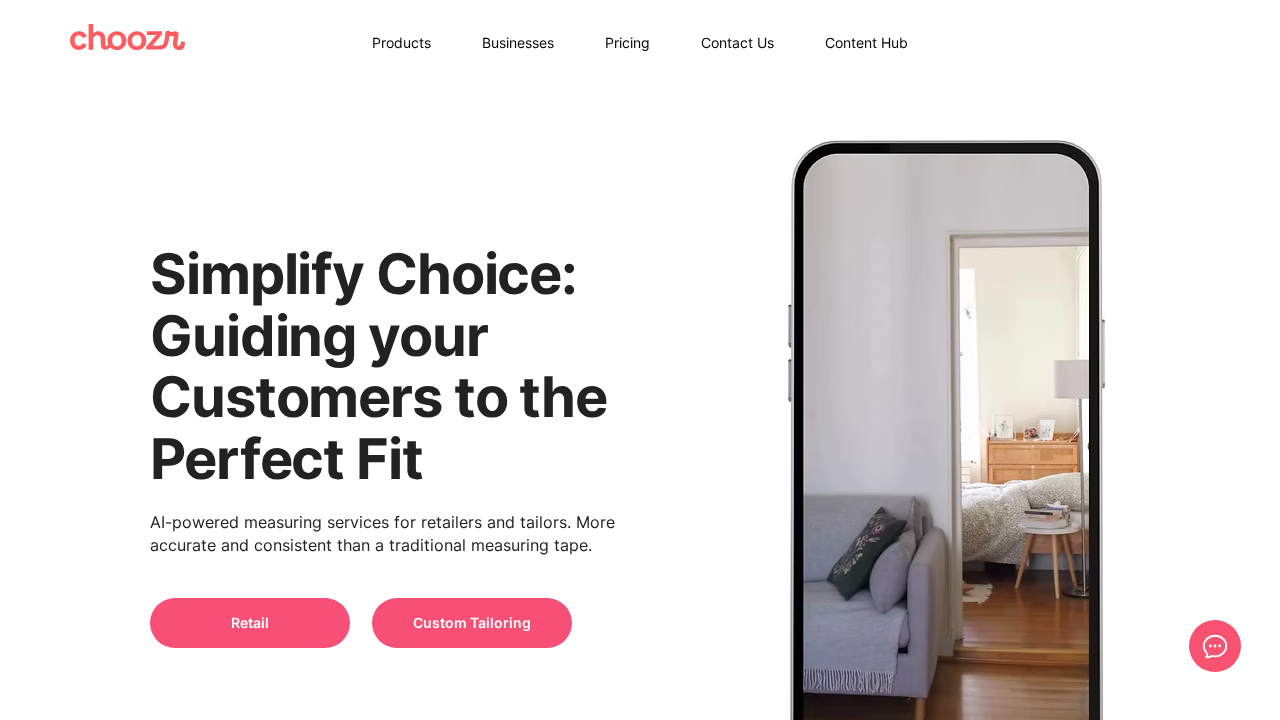 Choozr.ai screenshot