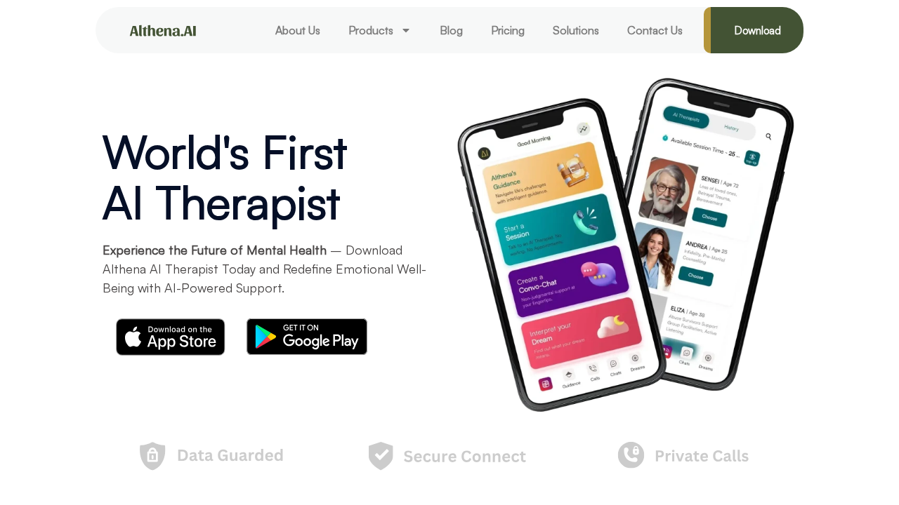 Althena.ai screenshot