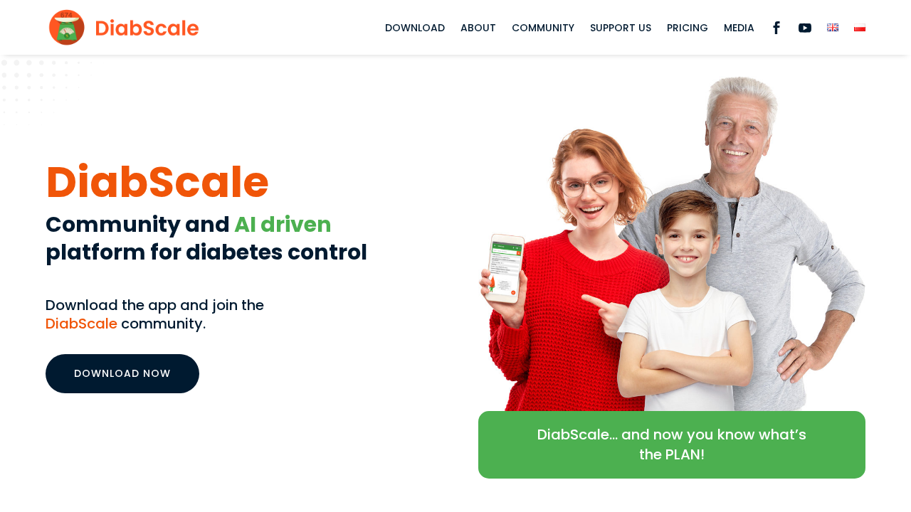 DiabScale.ai screenshot