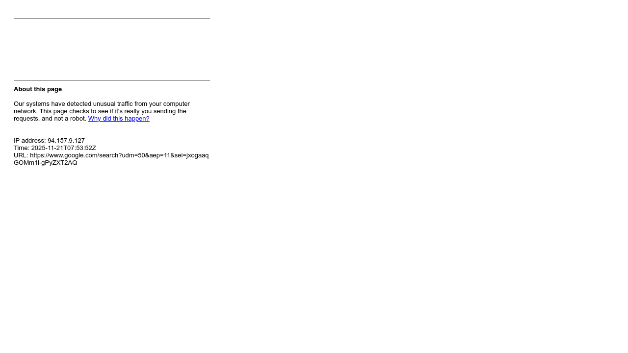 Google AI screenshot