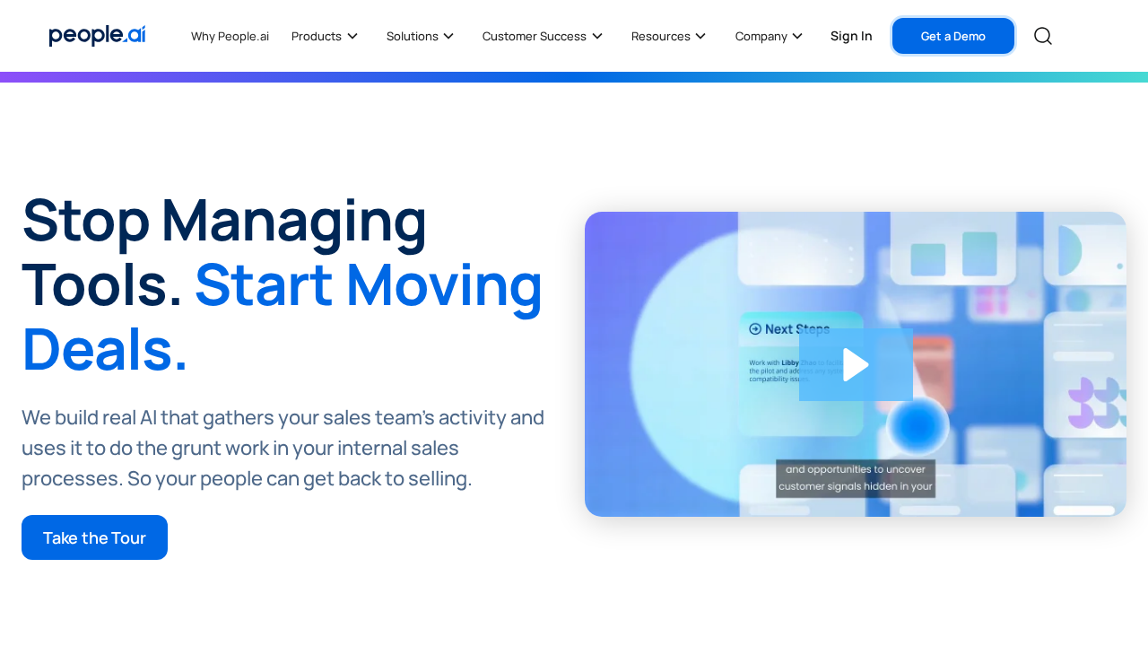 people.ai screenshot