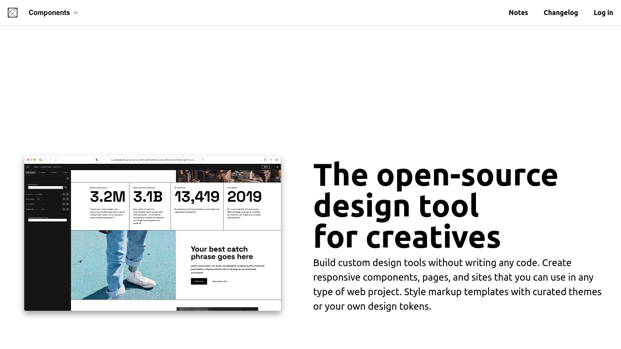 components.ai screenshot