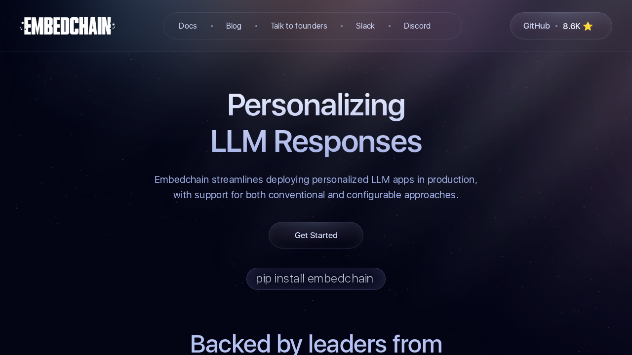 embedchain.ai screenshot