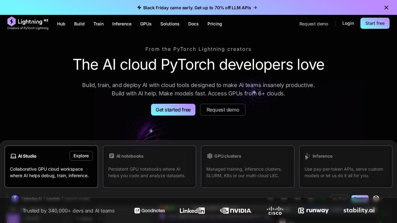 PyTorch Lightning screenshot