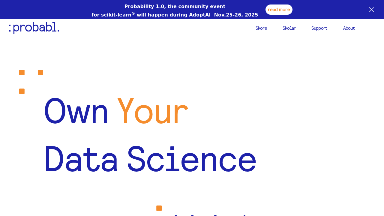 probabl.ai screenshot