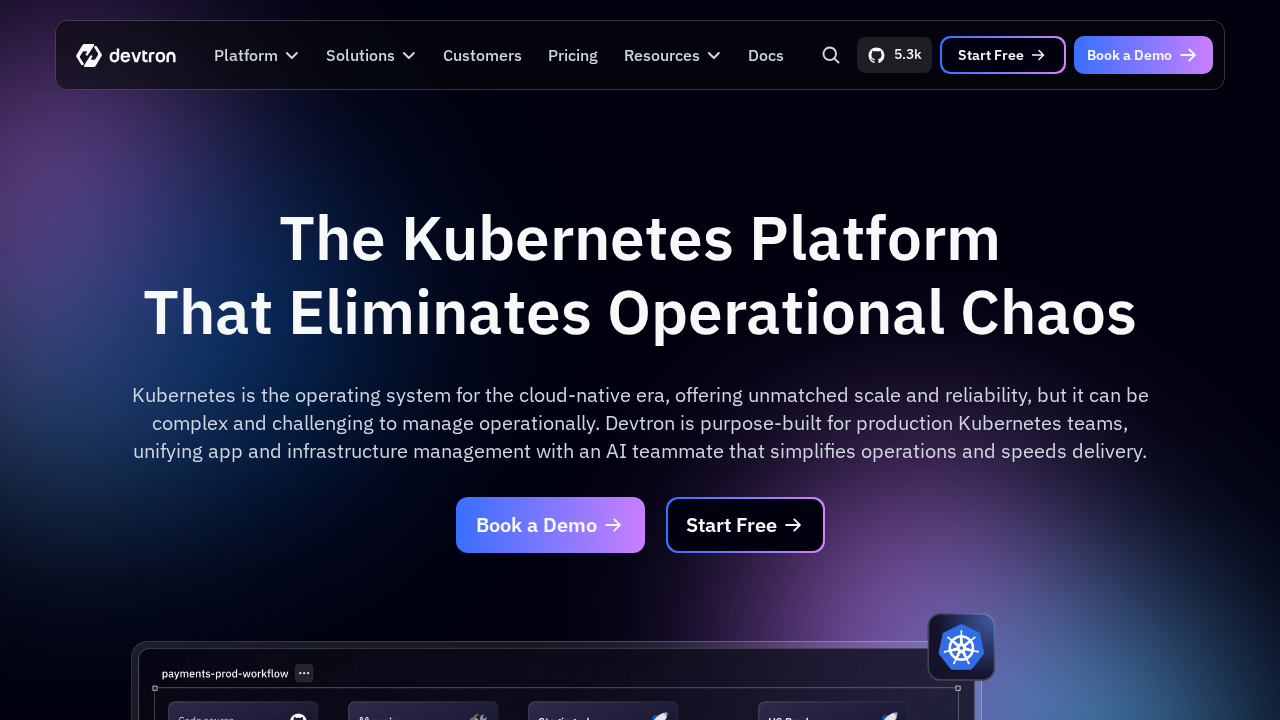Devtron.ai screenshot