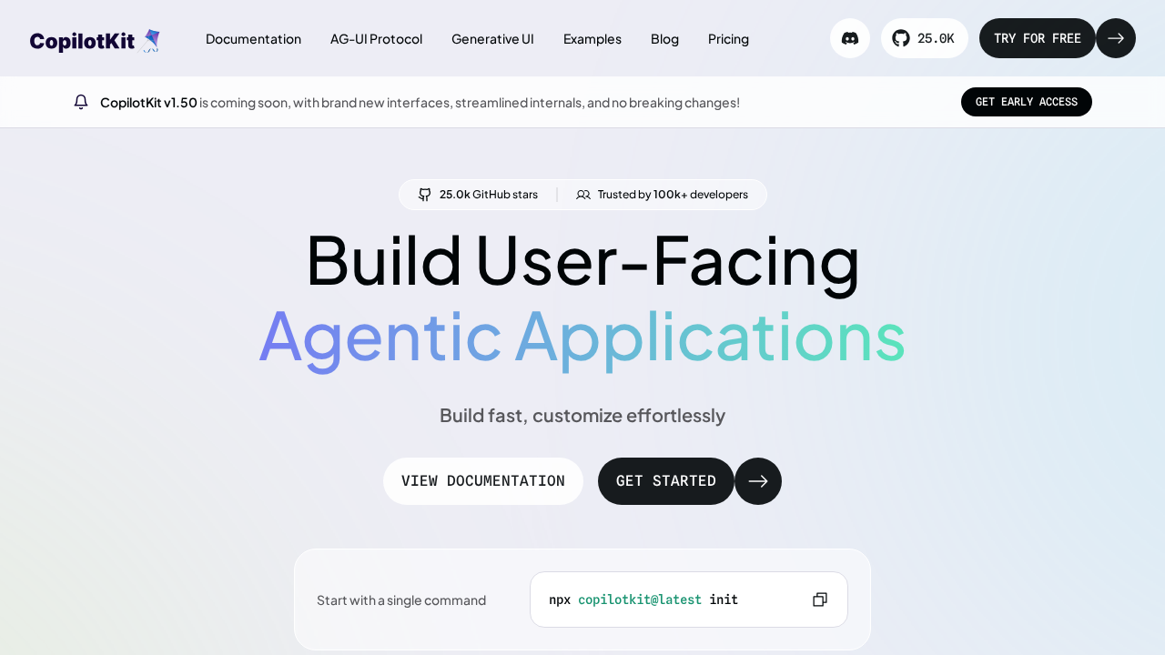 CopilotKit screenshot