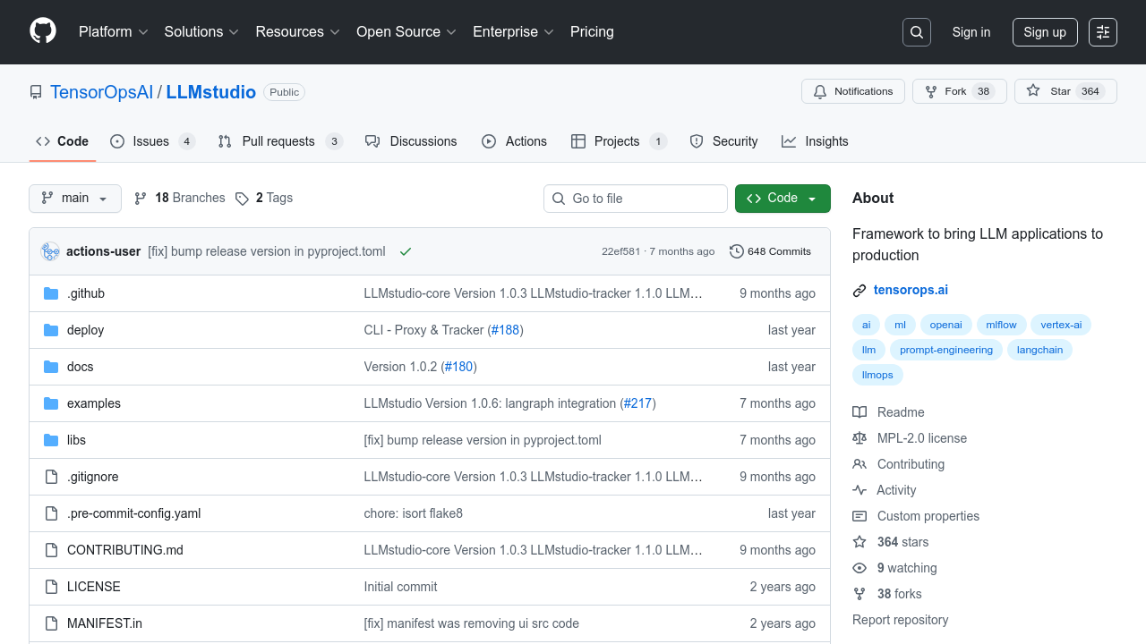 LLMstudio.ai screenshot