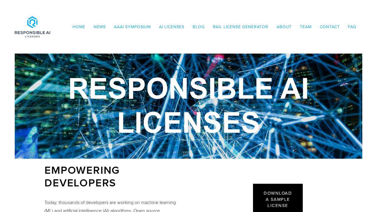 licenses.ai screenshot