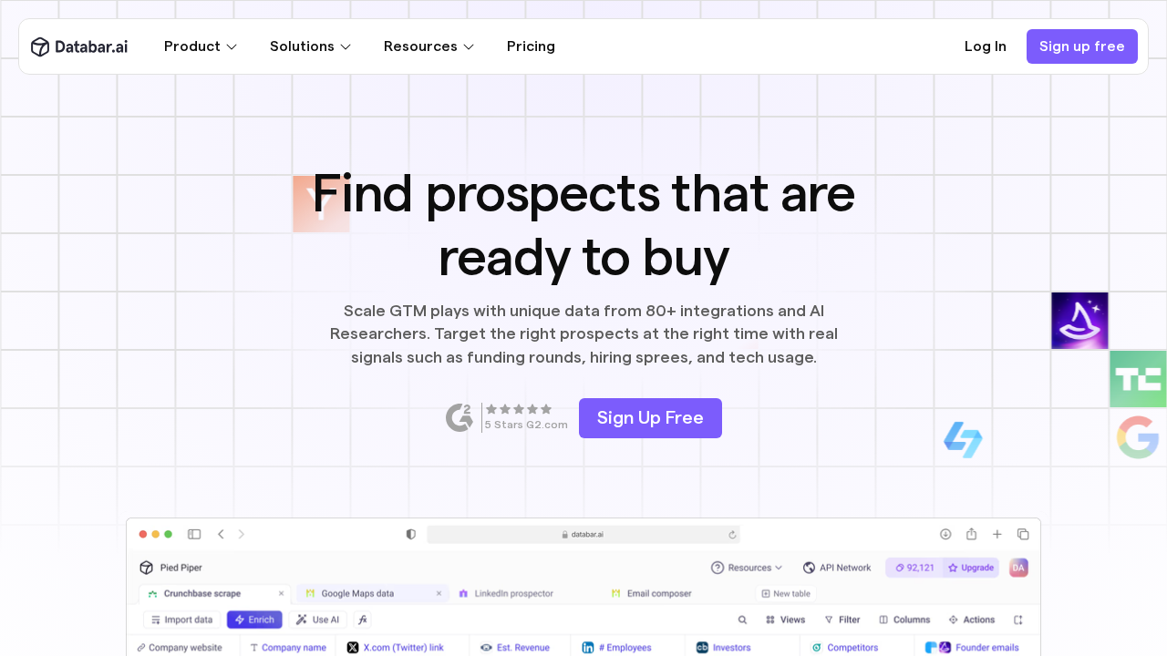 Databar.ai screenshot