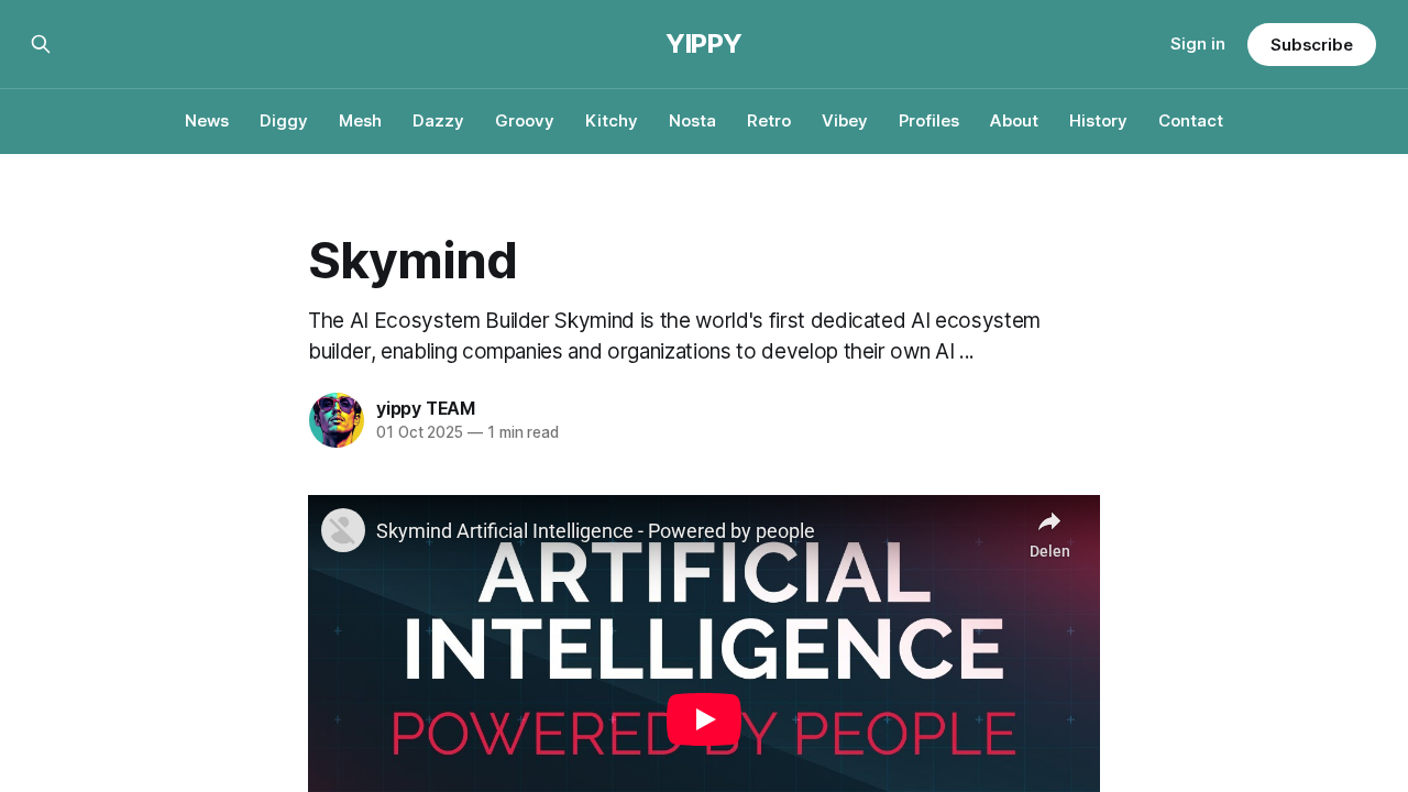 Skymind.ai screenshot