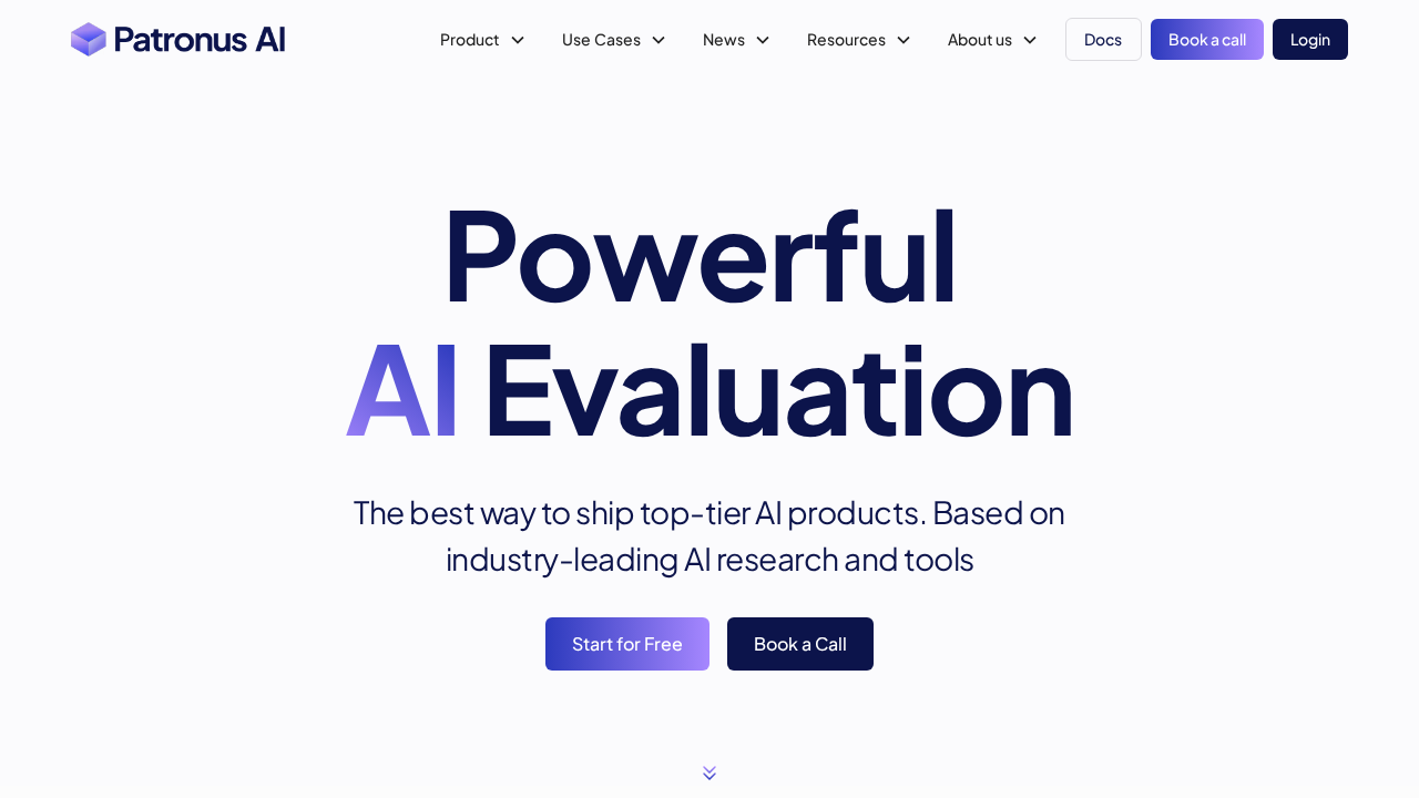 Patronus.ai screenshot