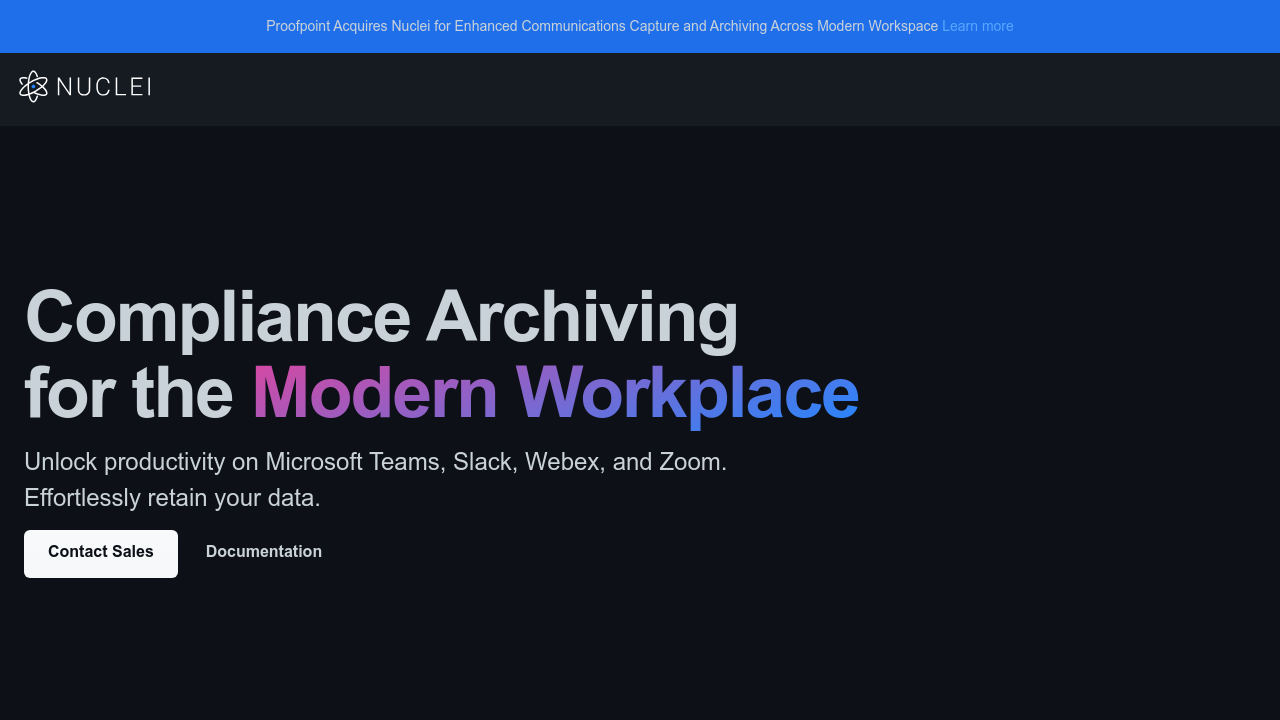nuclei.ai screenshot