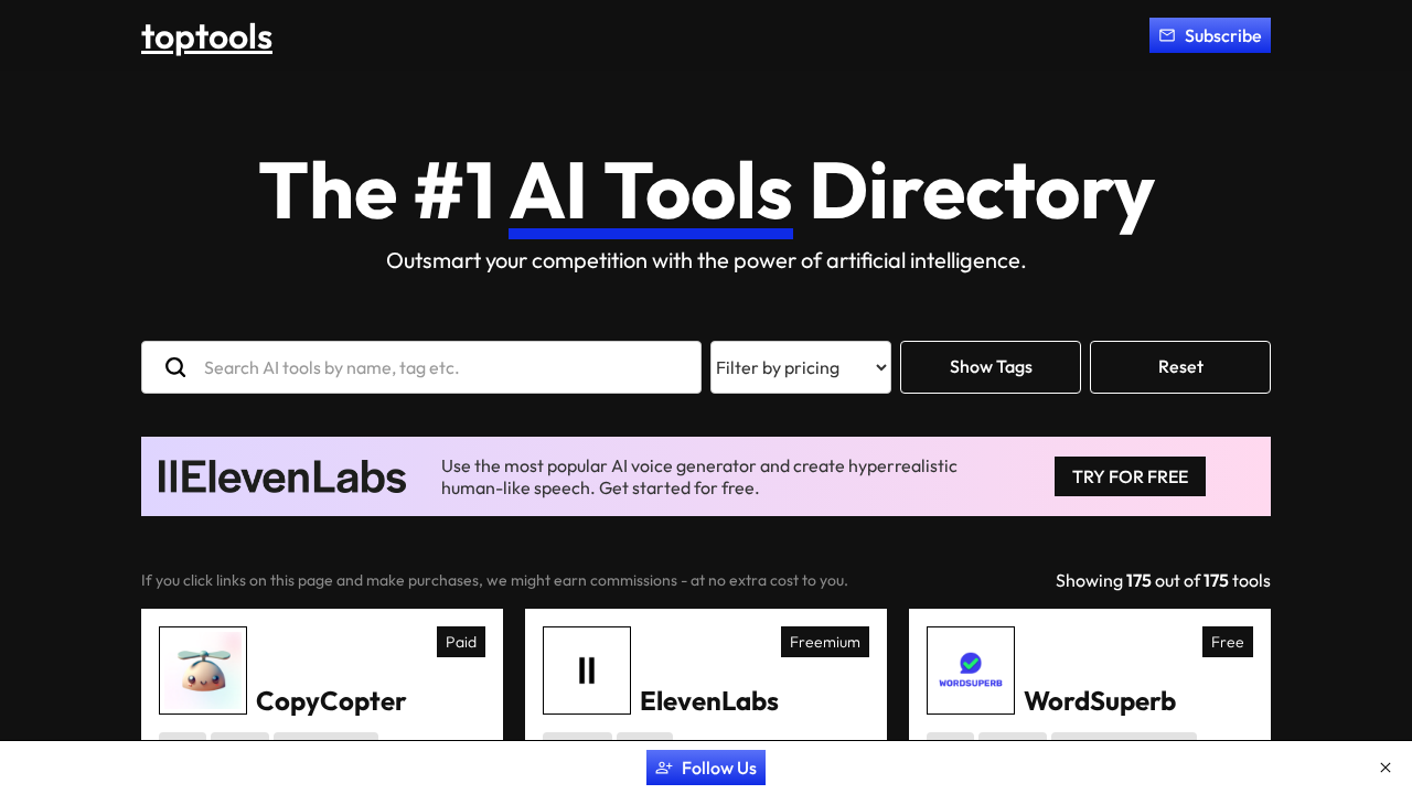 toptools.ai screenshot