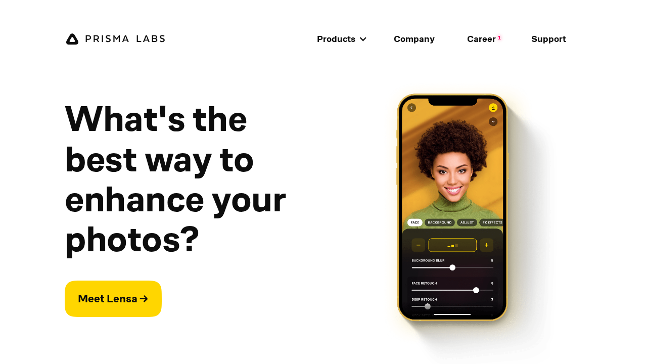 Prisma Labs screenshot