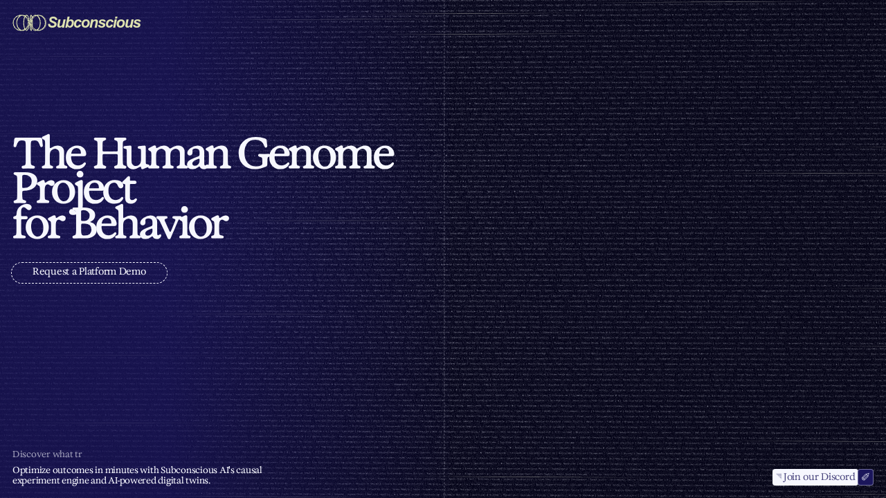 subconscious.ai screenshot