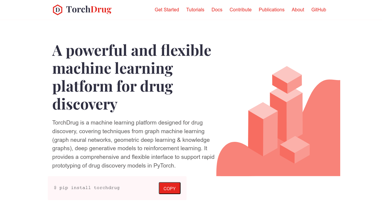 TorchDrug screenshot