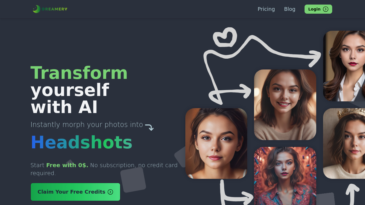 Dreamery.ai screenshot