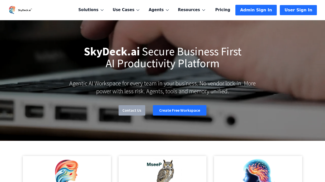 SkyDeck.ai screenshot
