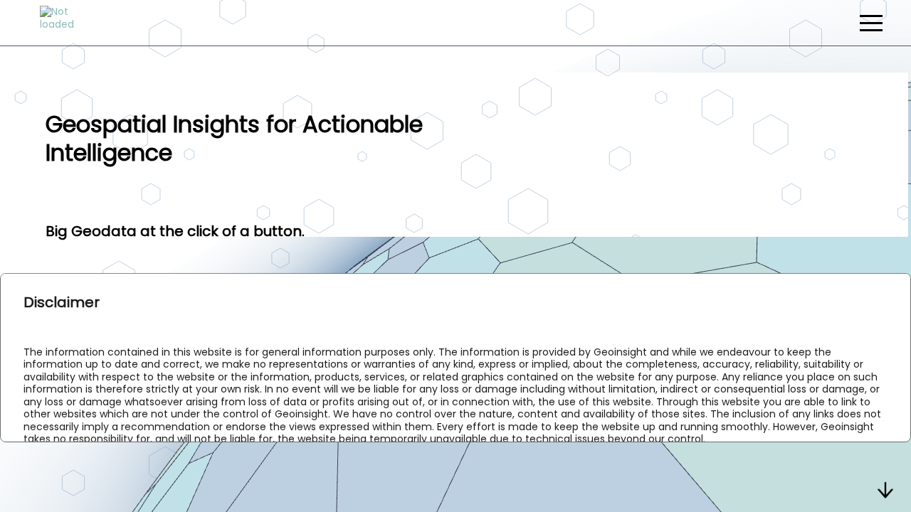 GeoInsight.ai screenshot