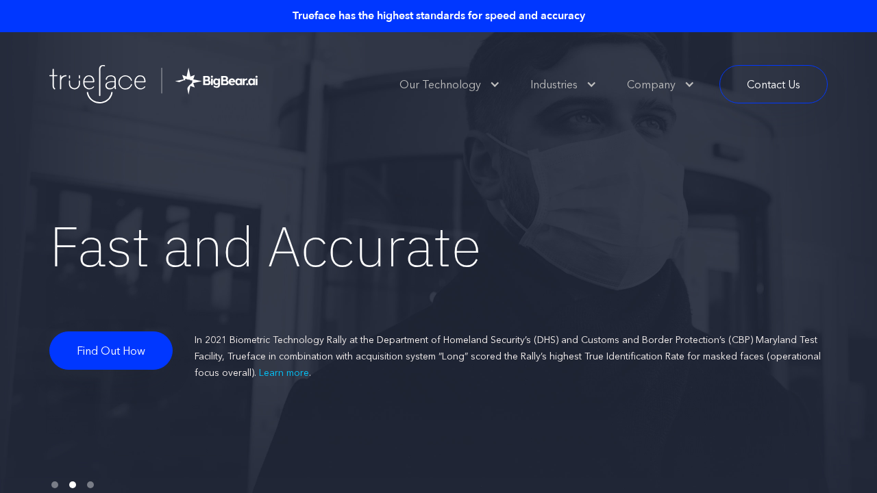 Trueface.ai screenshot