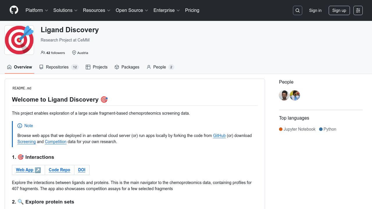 ligand-discovery.ai screenshot