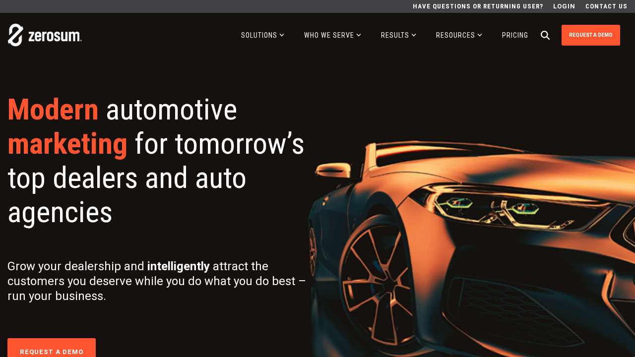 zerosum.ai screenshot