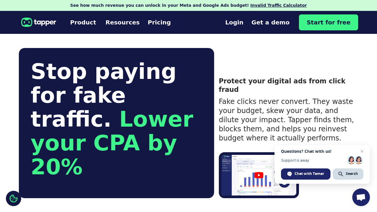 Tapper.ai screenshot