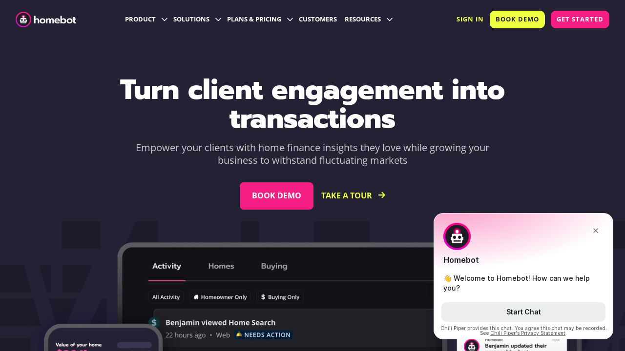 Homebot.ai screenshot