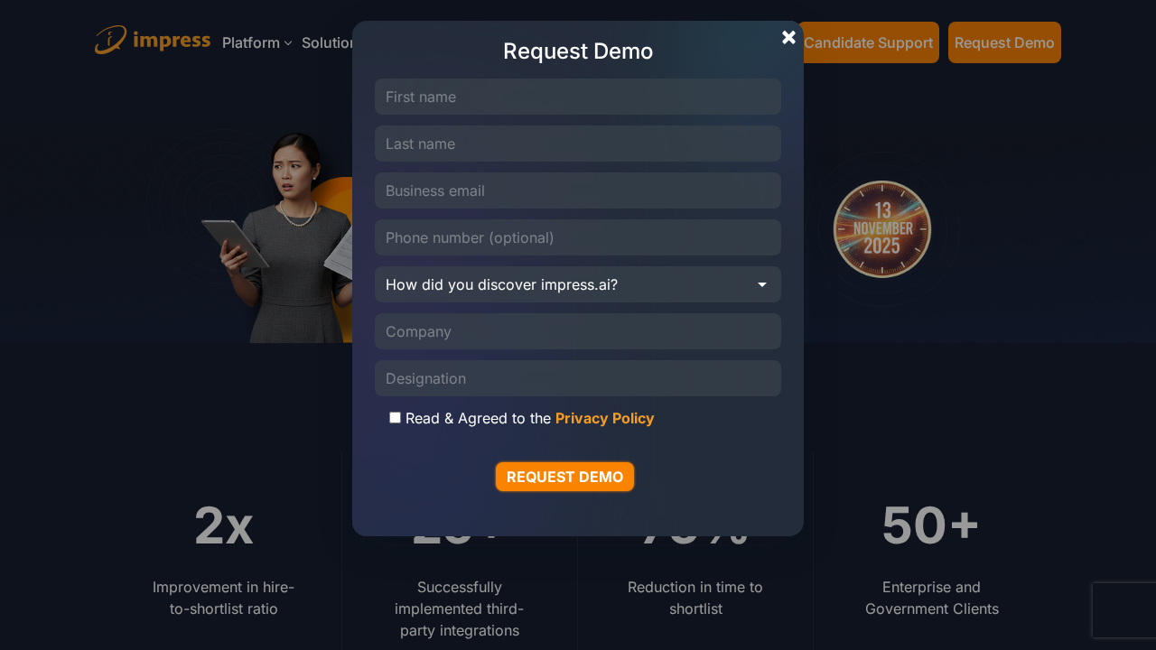 impress.ai screenshot
