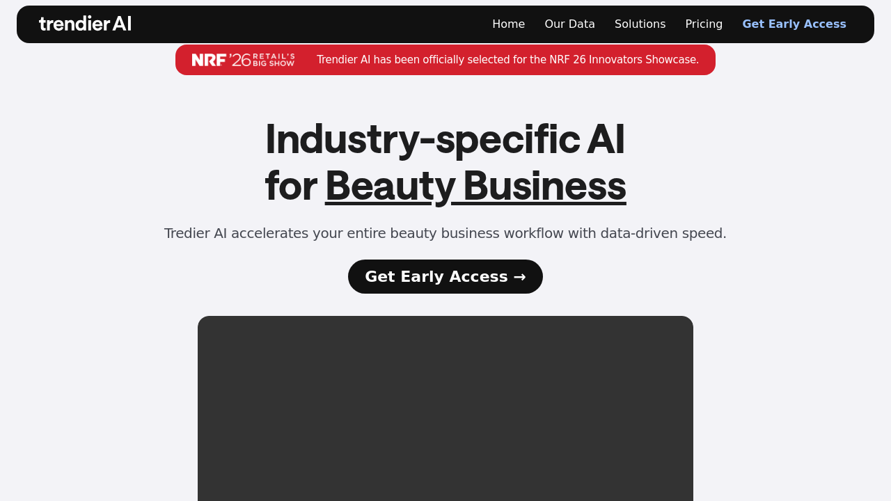Trendier.ai screenshot