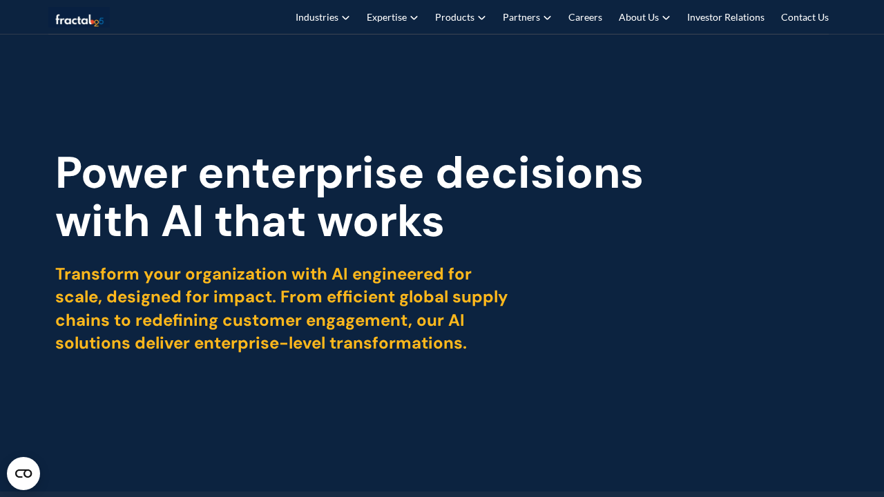 Fractal.ai screenshot